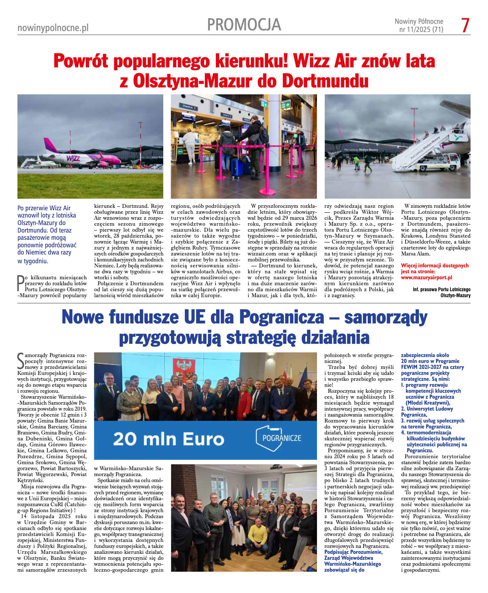 Nowiny Północne, listopad 2025 - strona 7