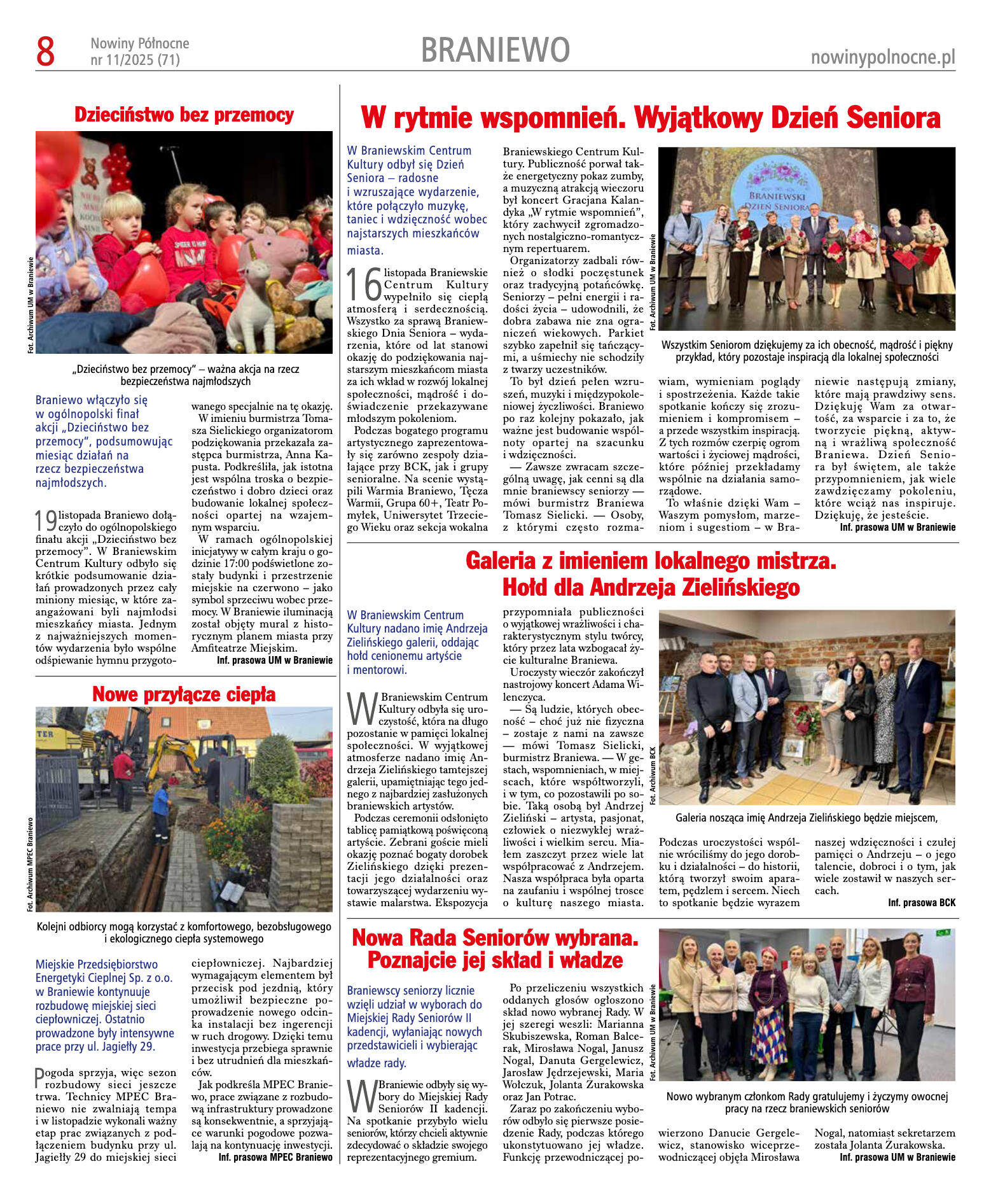 Nowiny Północne, listopad 2025 - strona 8