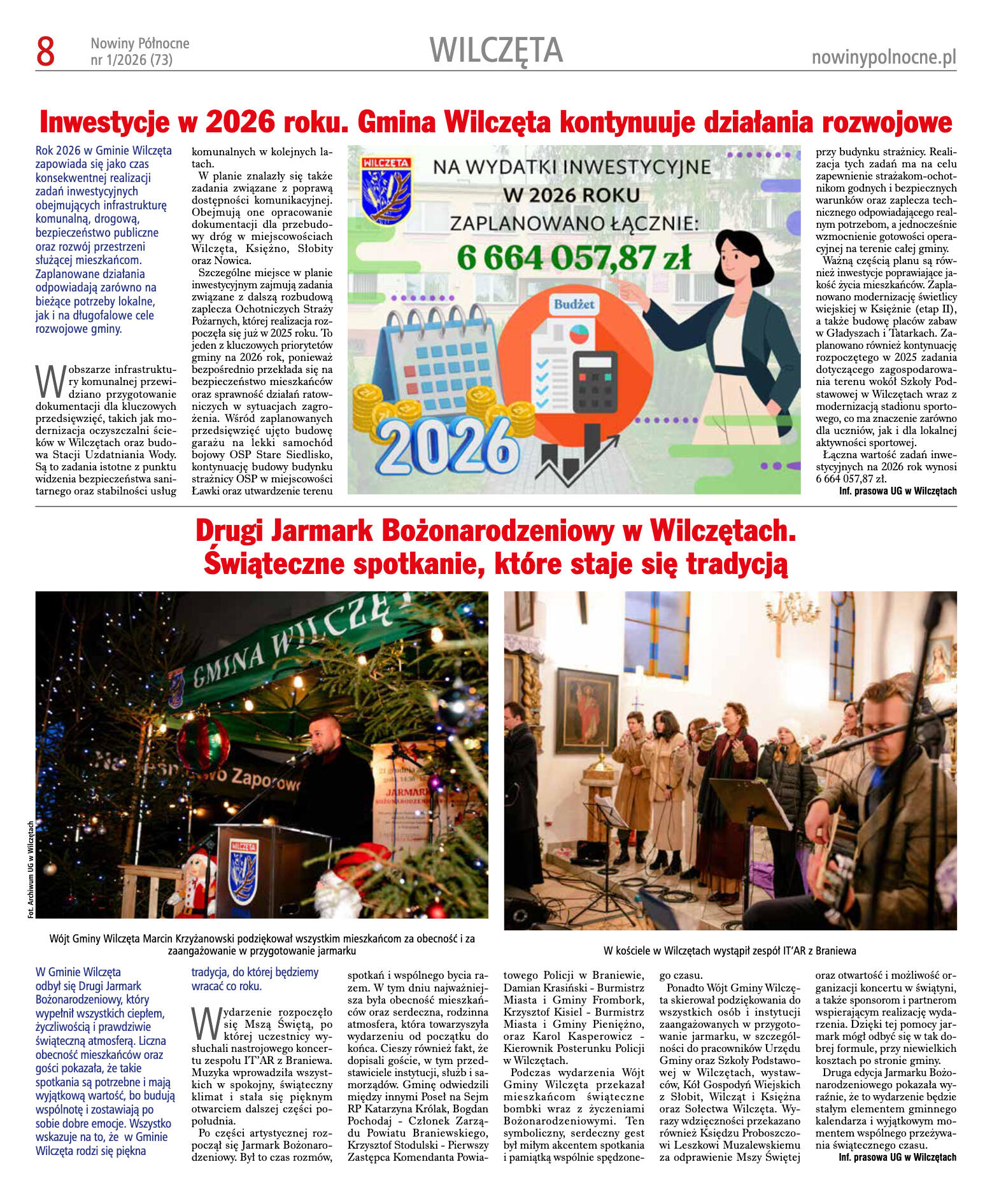 Nowiny Północne, styczeń 2026 - strona 8