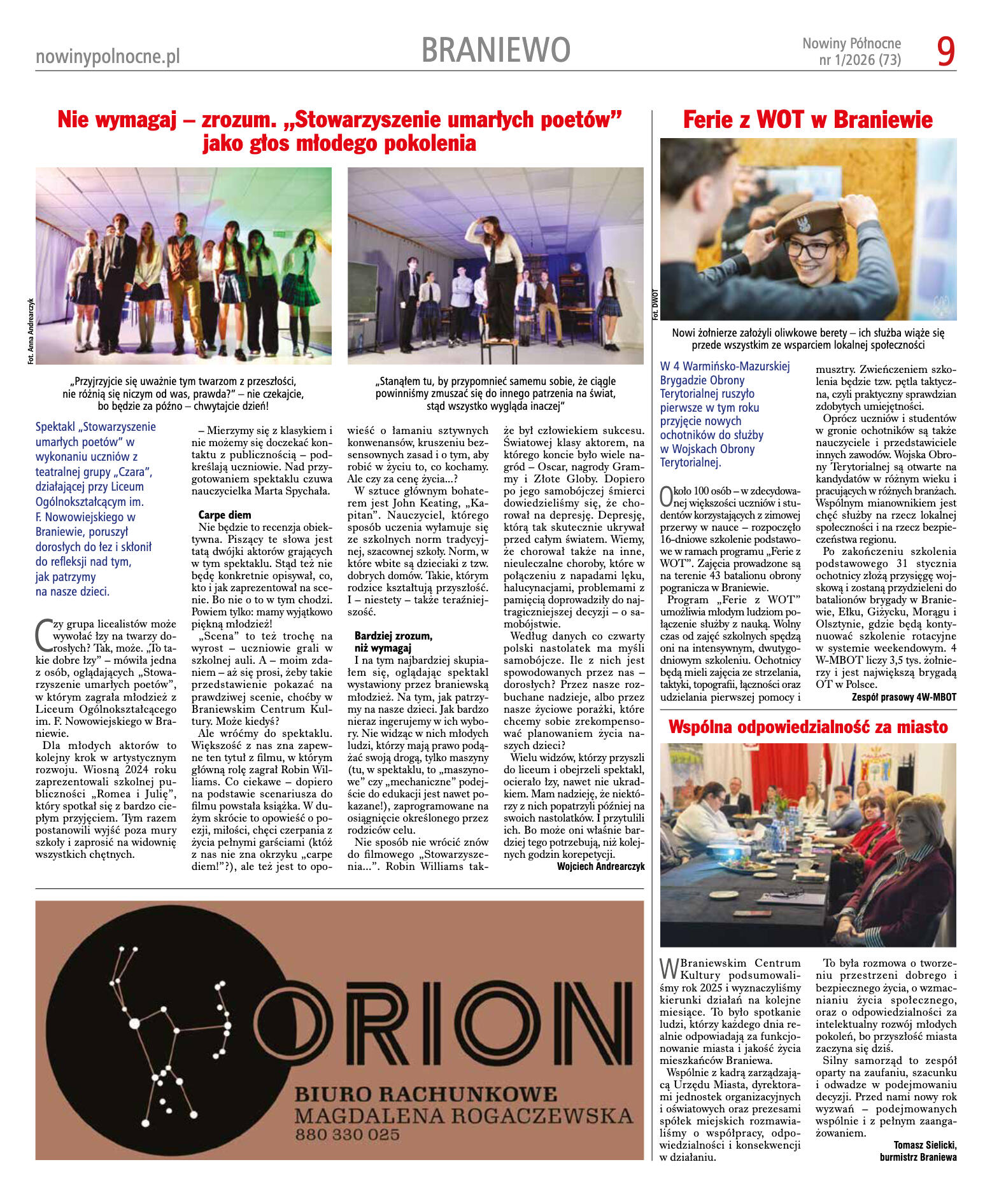 Nowiny Północne, styczeń 2026 - strona 9