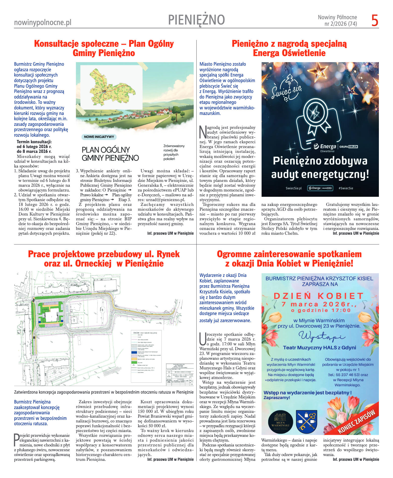 Nowiny Północne, luty 2026 - strona 5