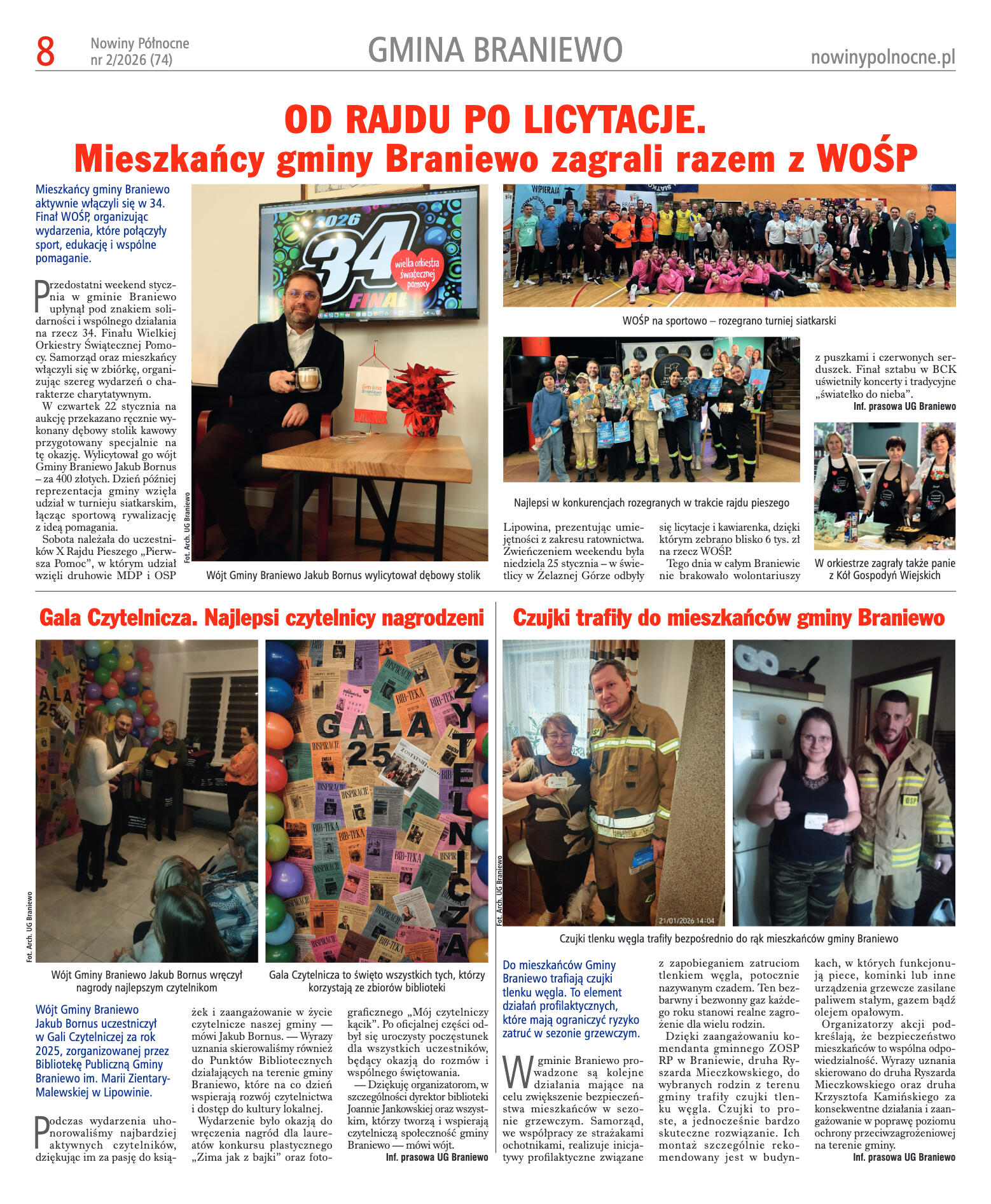 Nowiny Północne, luty 2026 - strona 8