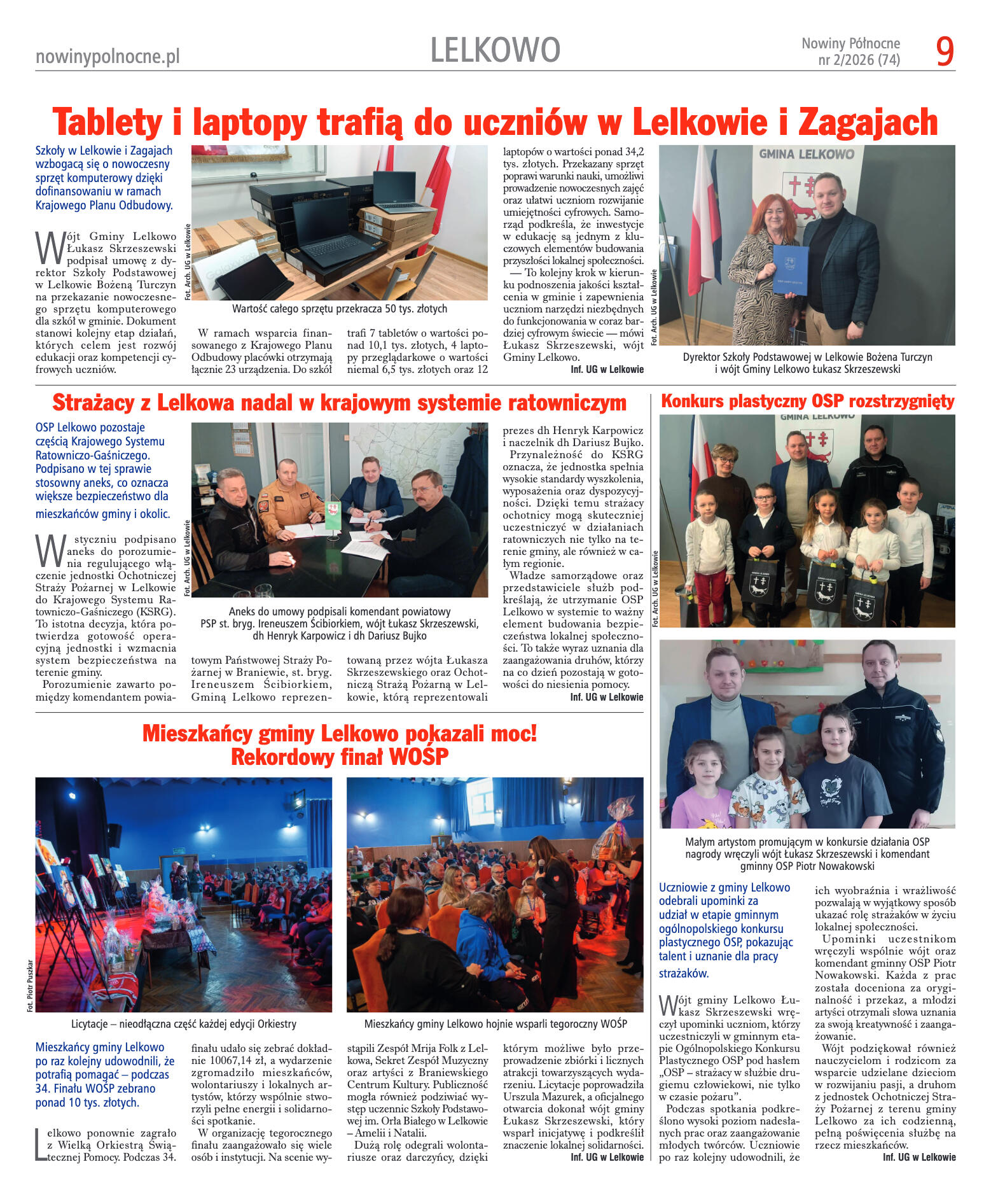 Nowiny Północne, luty 2026 - strona 9