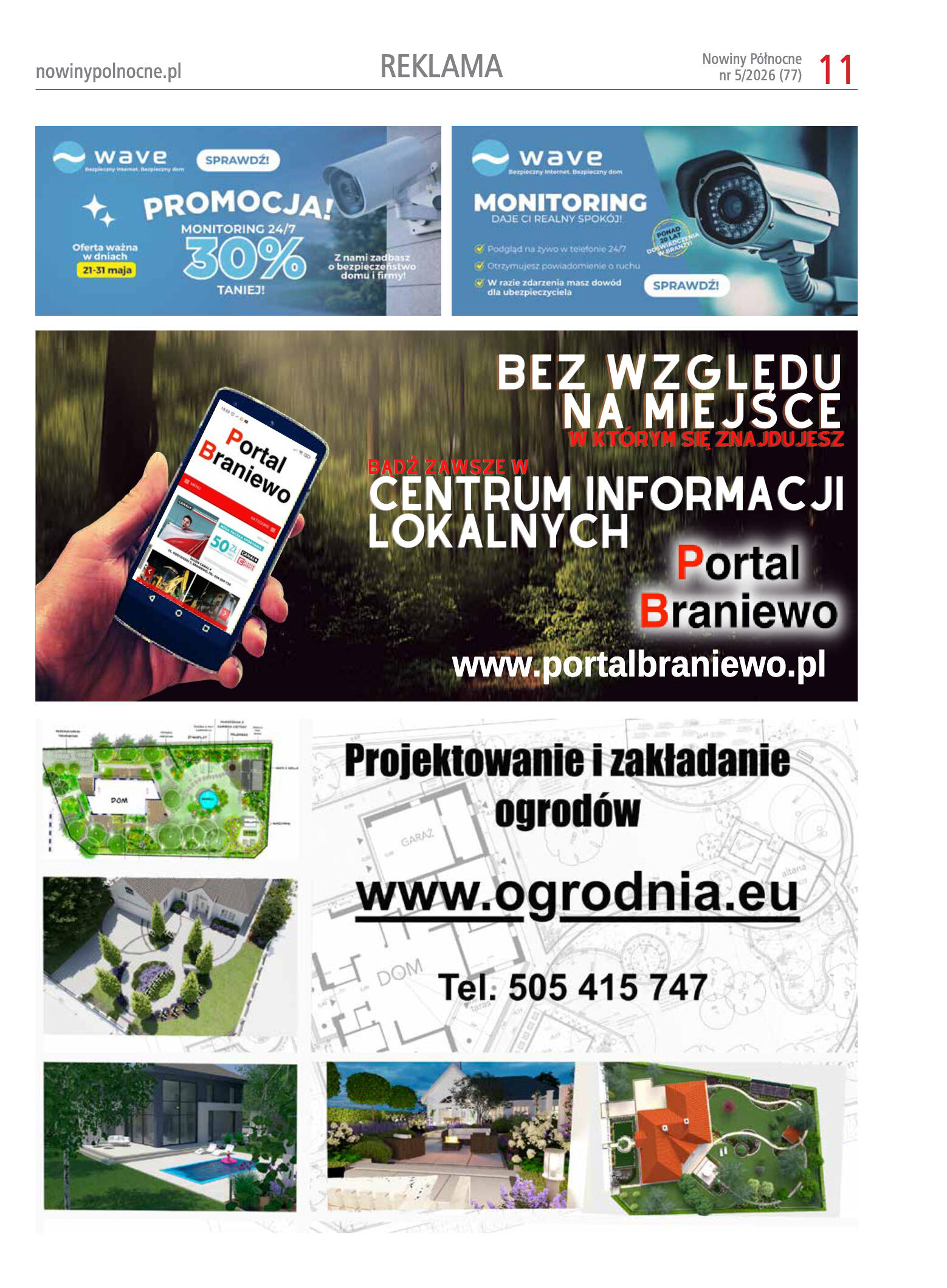 Nowiny Północne, maj 2026 - strona 11