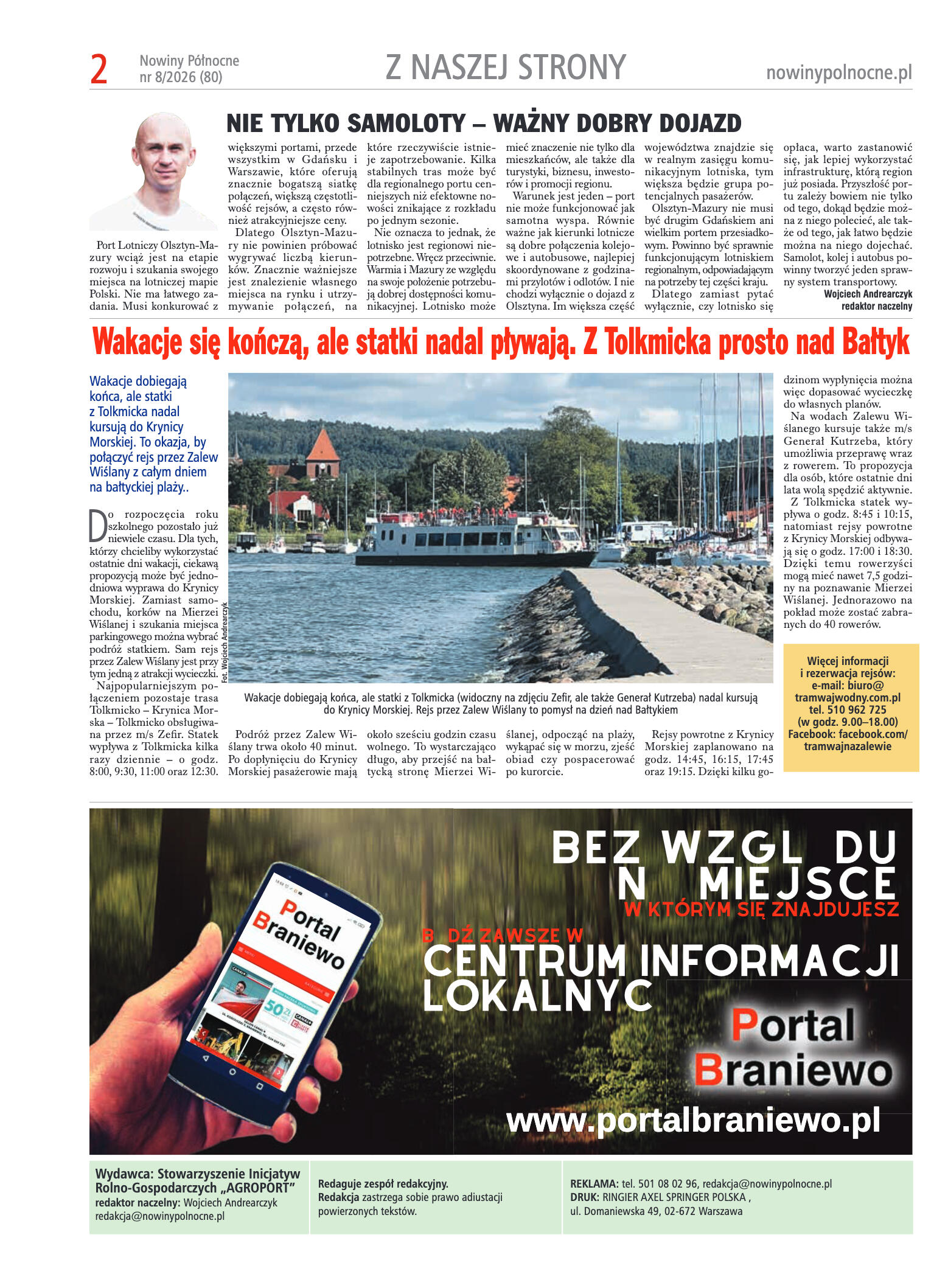 Nowiny Północne, sierpień 2026 - strona 2