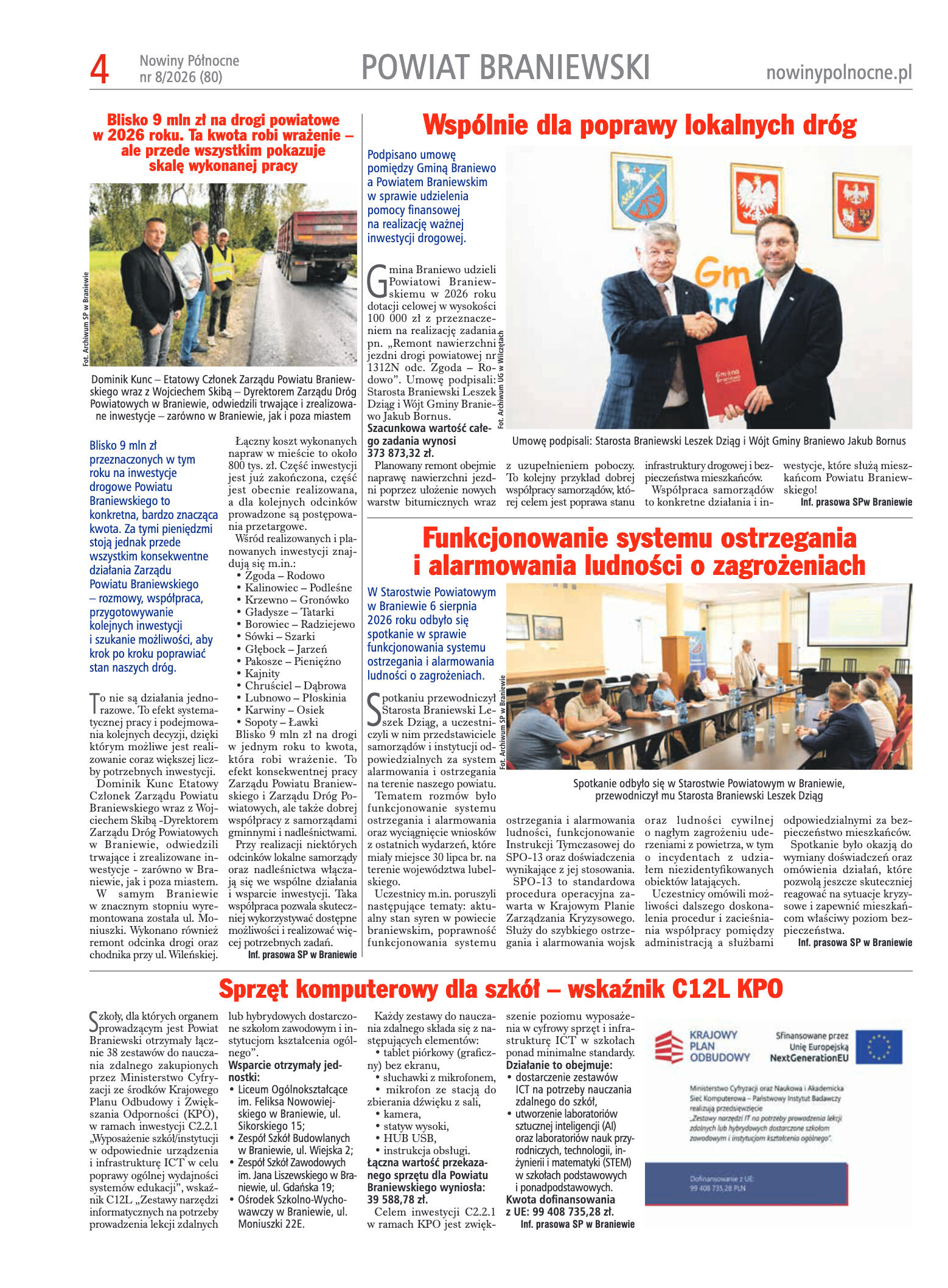 Nowiny Północne, sierpień 2026 - strona 4
