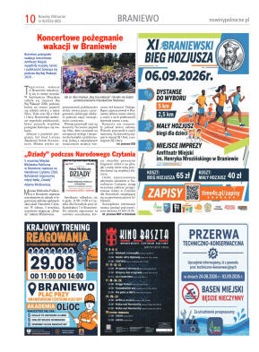 Nowiny Północne, sierpień 2026 - strona 10