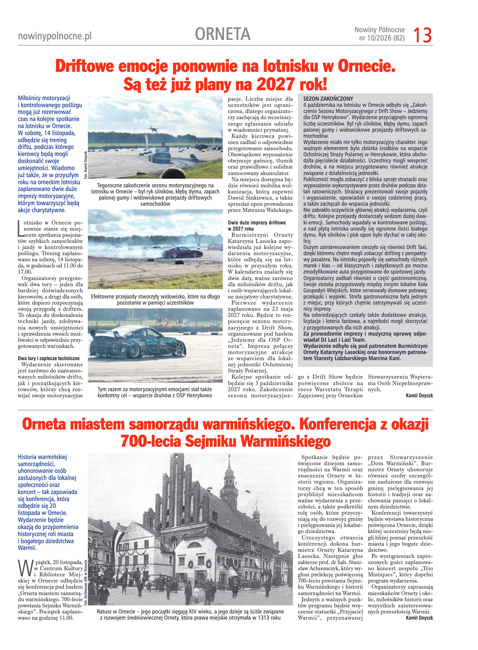 Nowiny Północne, październik 2026 - strona 13