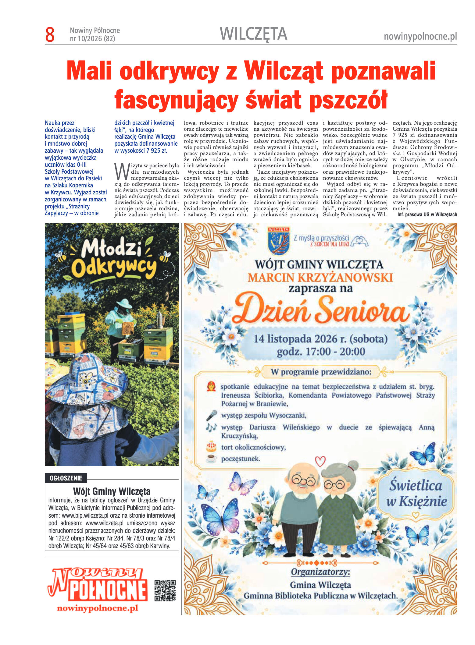 Nowiny Północne, październik 2026 - strona 8